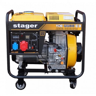 Generator de curent diesel monofazat 4,5 kw Stager YDE6500E